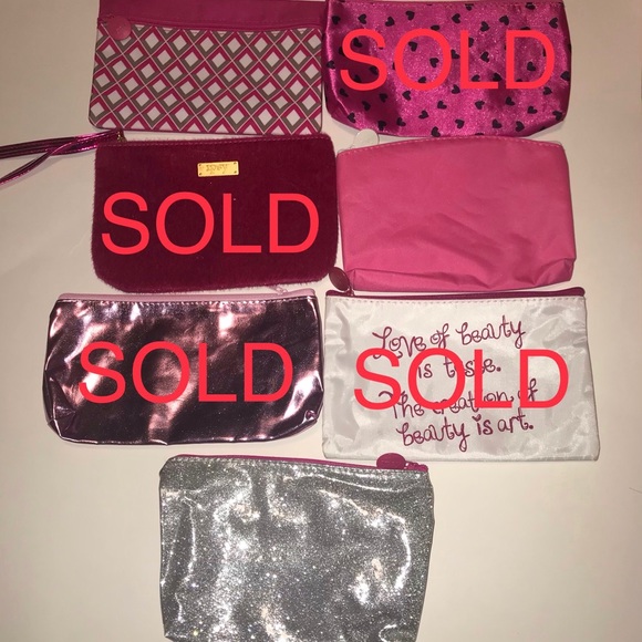 💋 IPSY Makeup Bag Set (Pink Tones) - Picture 1 of 4